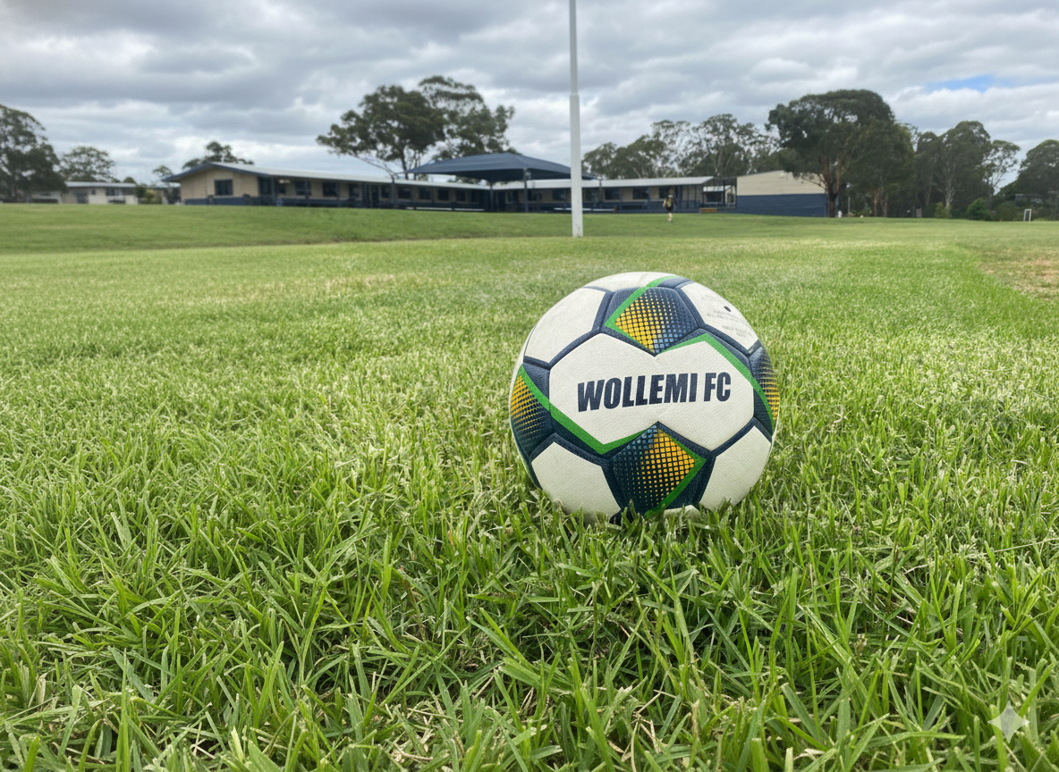 Youth football team huddle